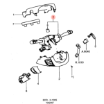 8N1513335AA INTERRUPTOR DA COLUNA/CHAVE DE DIREÇÃO DA ECOSPORT DE 2008 A 2012 (7) INTERRUPTOR DA COLUNA/CHAVE DE DIREÇÃO DA ECOSPORT DE 2008 A 2012
