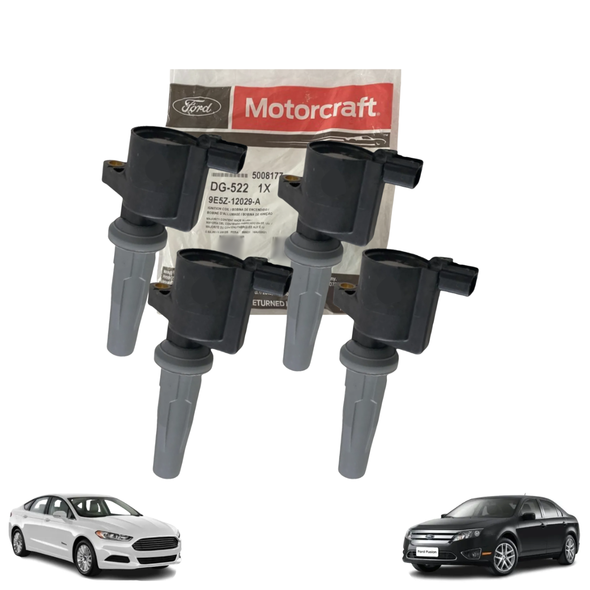 Kit De Bobina De Ignição Do Ford Fusion – Original