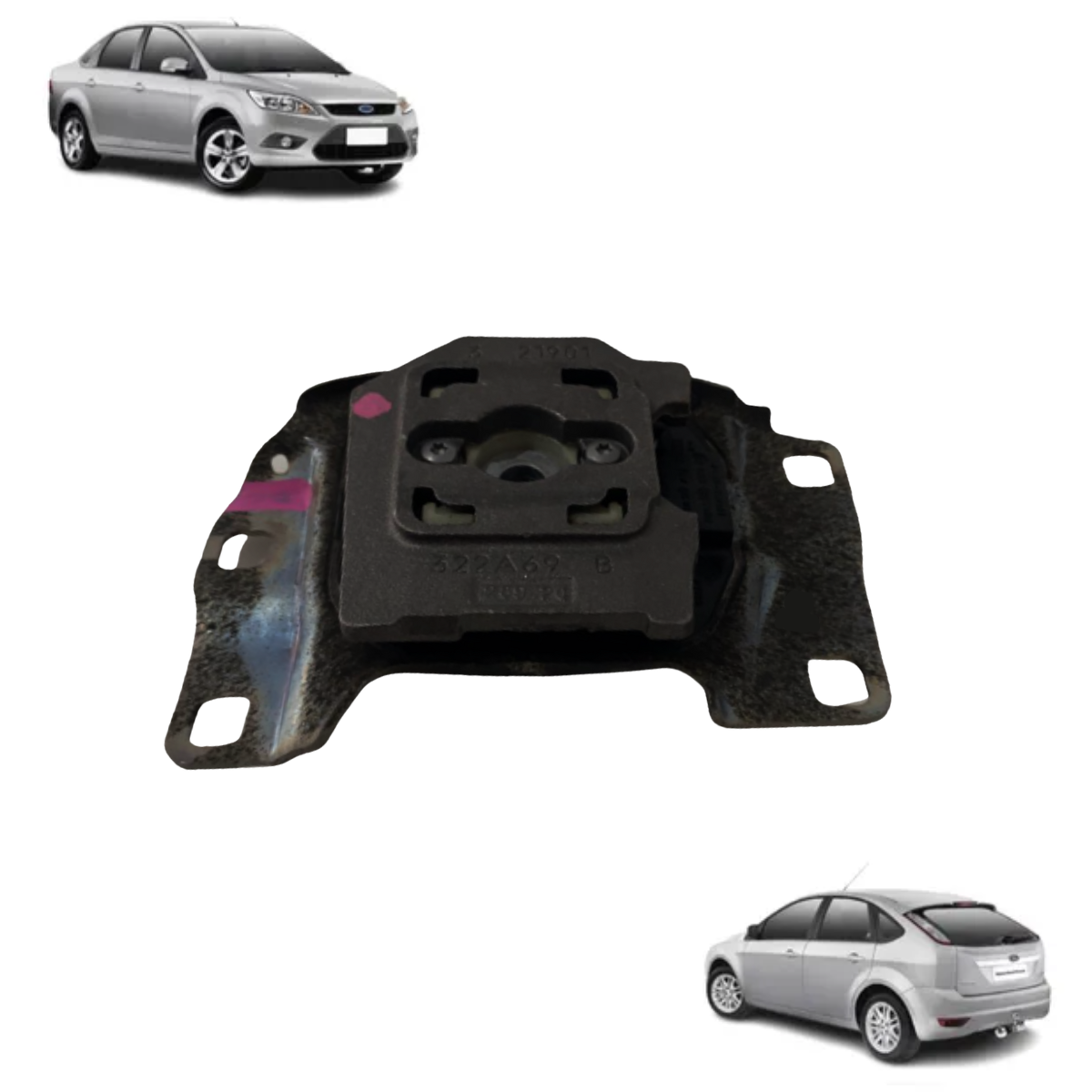 Coxim Da Caixa De Transmissão Do Ford Focus De 2009 A 2013