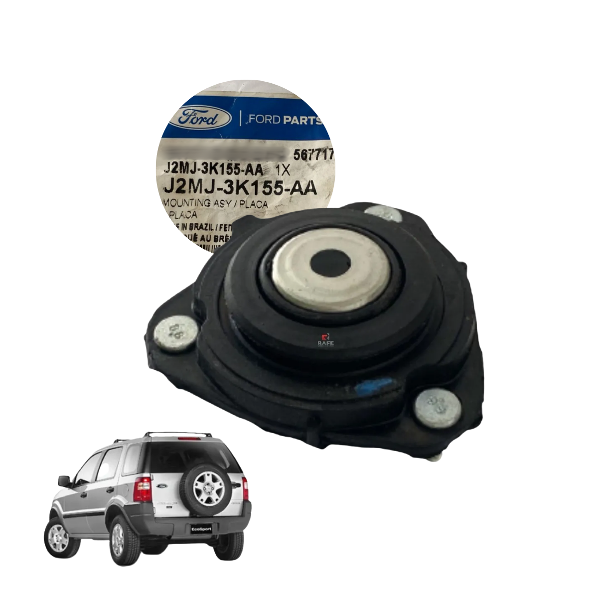 Coxim Amortecedor Suspensão Dianteira Ecosport  2003 A 2012