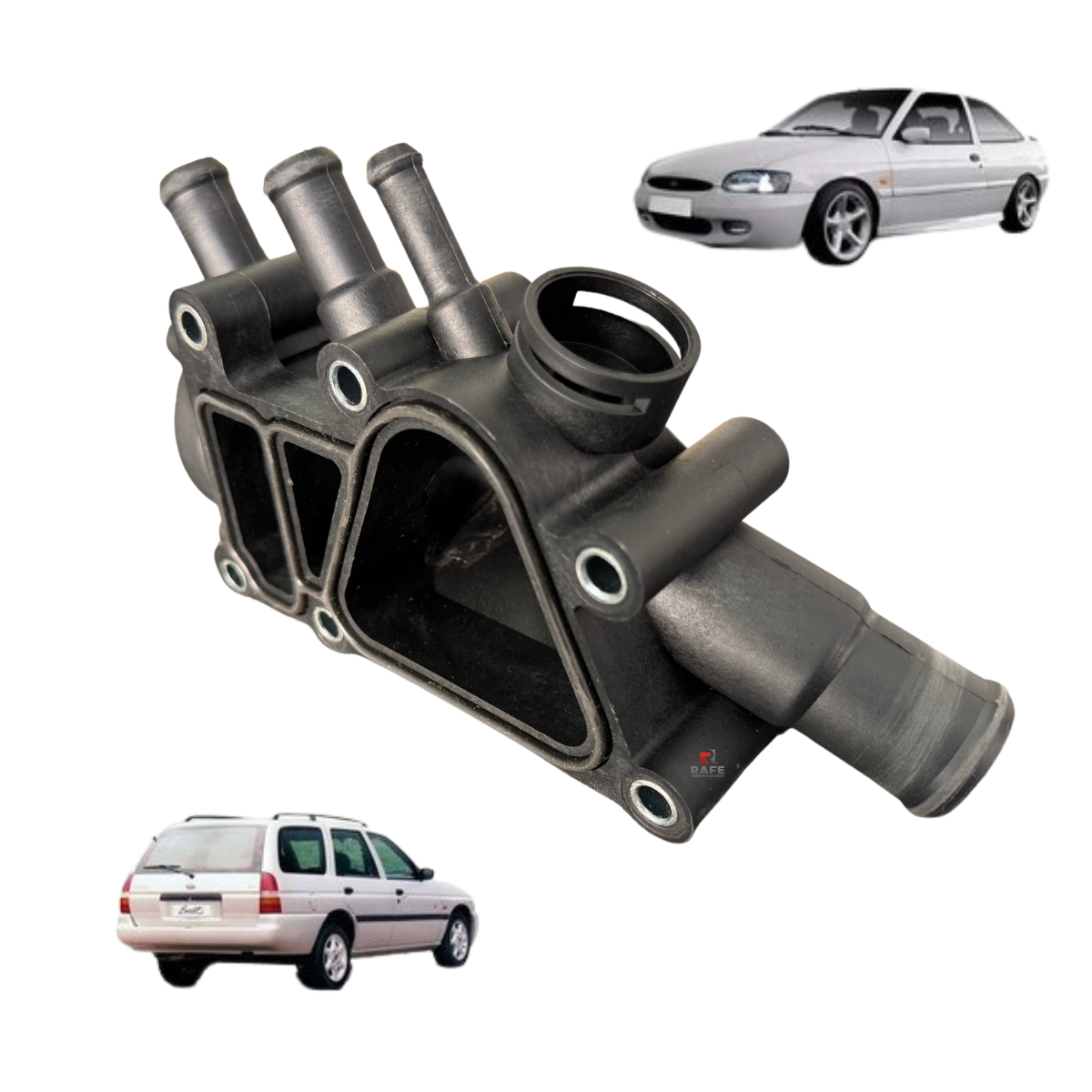 Conexão De Entrada D’água Do Ford Escort Zetec Rocam 1.6l