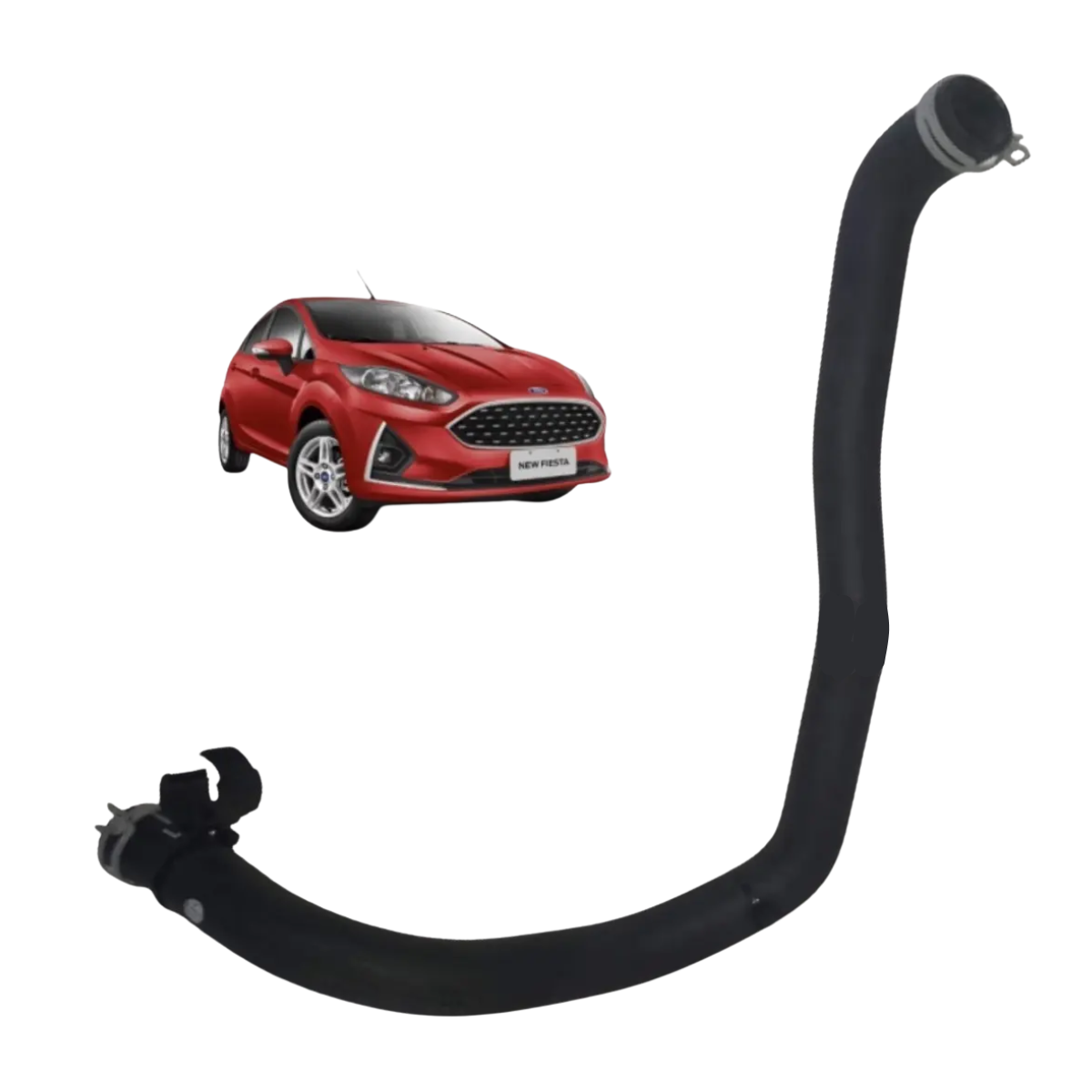MANGUEIRA INFERIOR RADIADOR NEW FIESTA ECOBOST 1.0