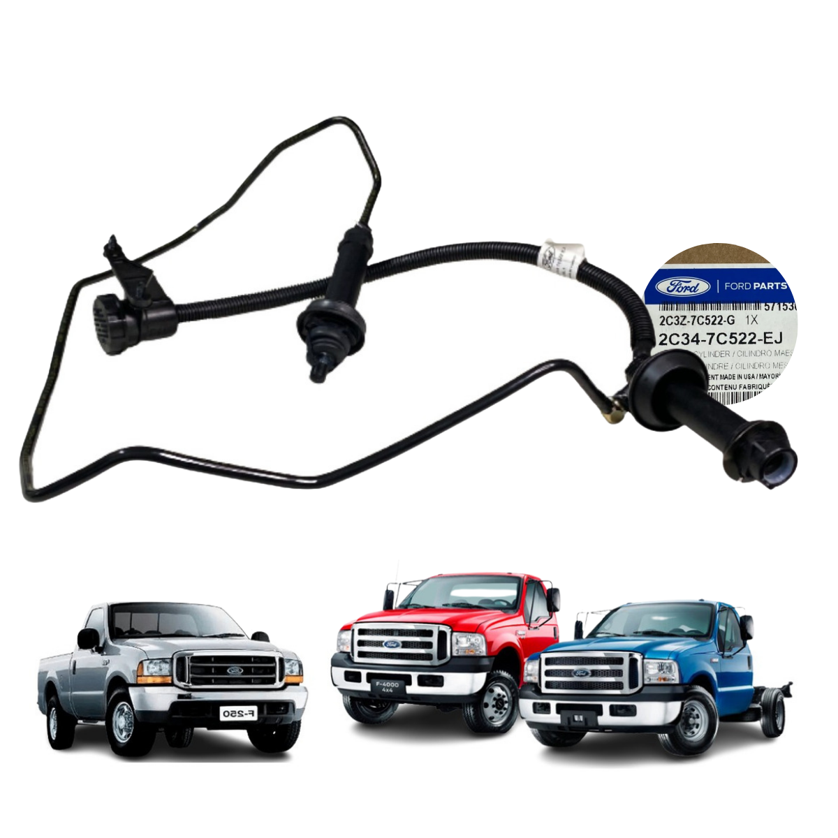 CONTROLE ATUADOR DA EMBREAGEM HIDRÁULICA DA F250, F350, F400