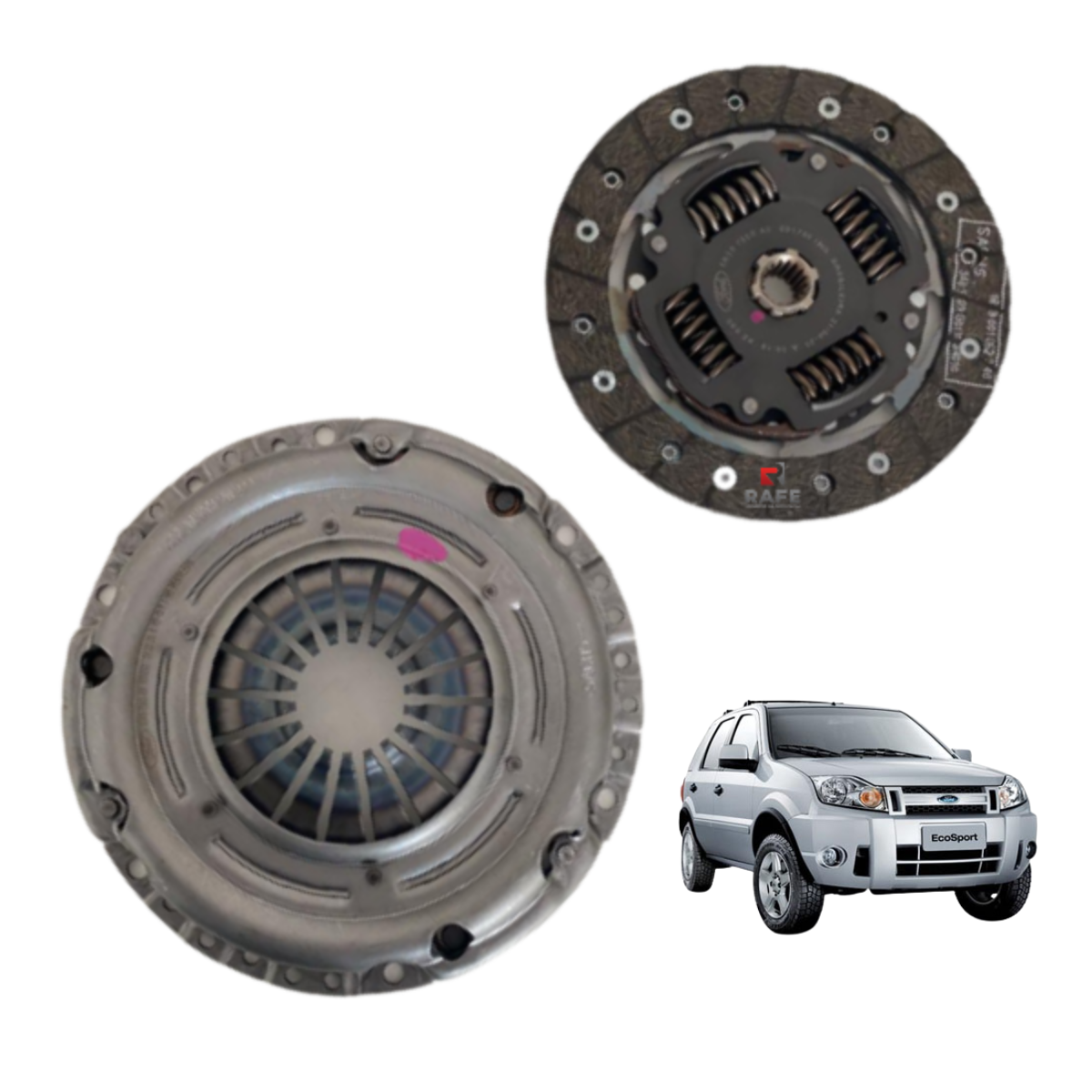 Disco E Plato Da Embreagem Da Ecosport Zetec Rocam 1.6l