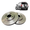 Jogo Discos Freio Dianteiro (ventilado) Ecosport 2003 A 2012