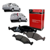Jogo Pastilhas Freios Dianteira Fiesta Rocam 1.6l, Sem Abs