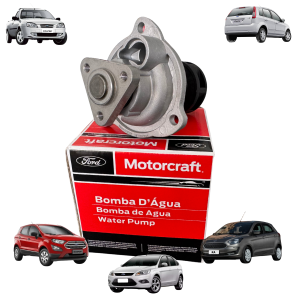 BOMBA D´ÁGUA COM JUNTA DO KA, ECOSPORT, COURIER, FIESTA, ESC