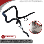 MANGUEIRA DE SAÍDA DO AQUECEDOR DO FUSION ECOBOOST 2.0L DE 2013 A 2016 - MOTORCRAFT