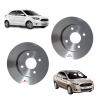 Jogo De Discos Do Freio Dianteiro Ford Ka De 2015 Em Diante