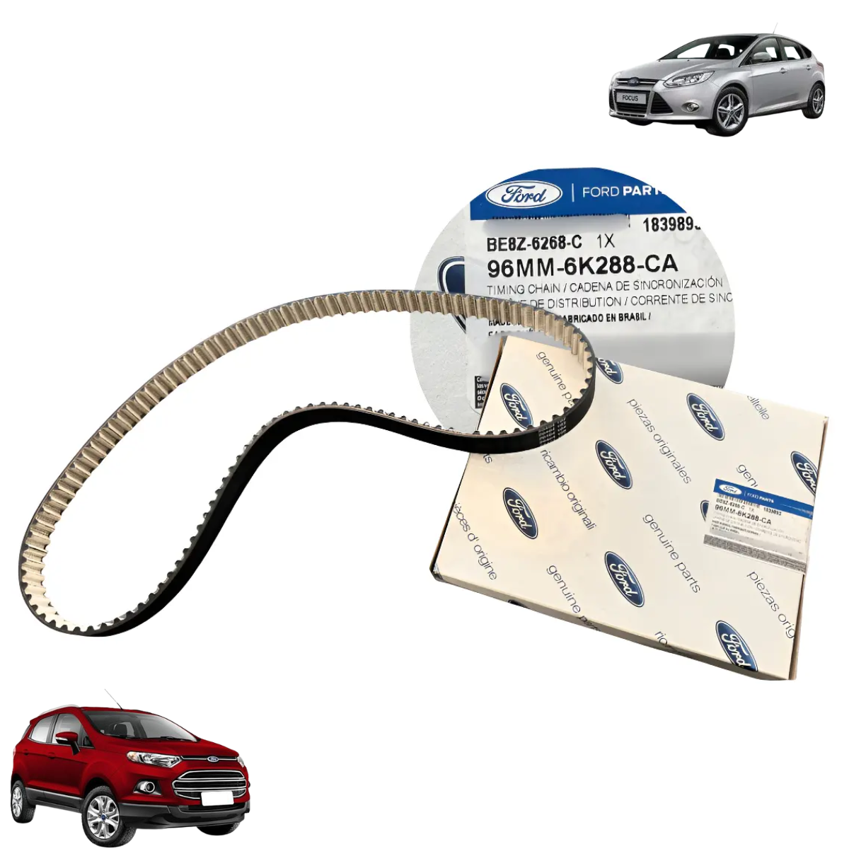 Correia Dentada Da Distribuição Do Ecosport E Focus