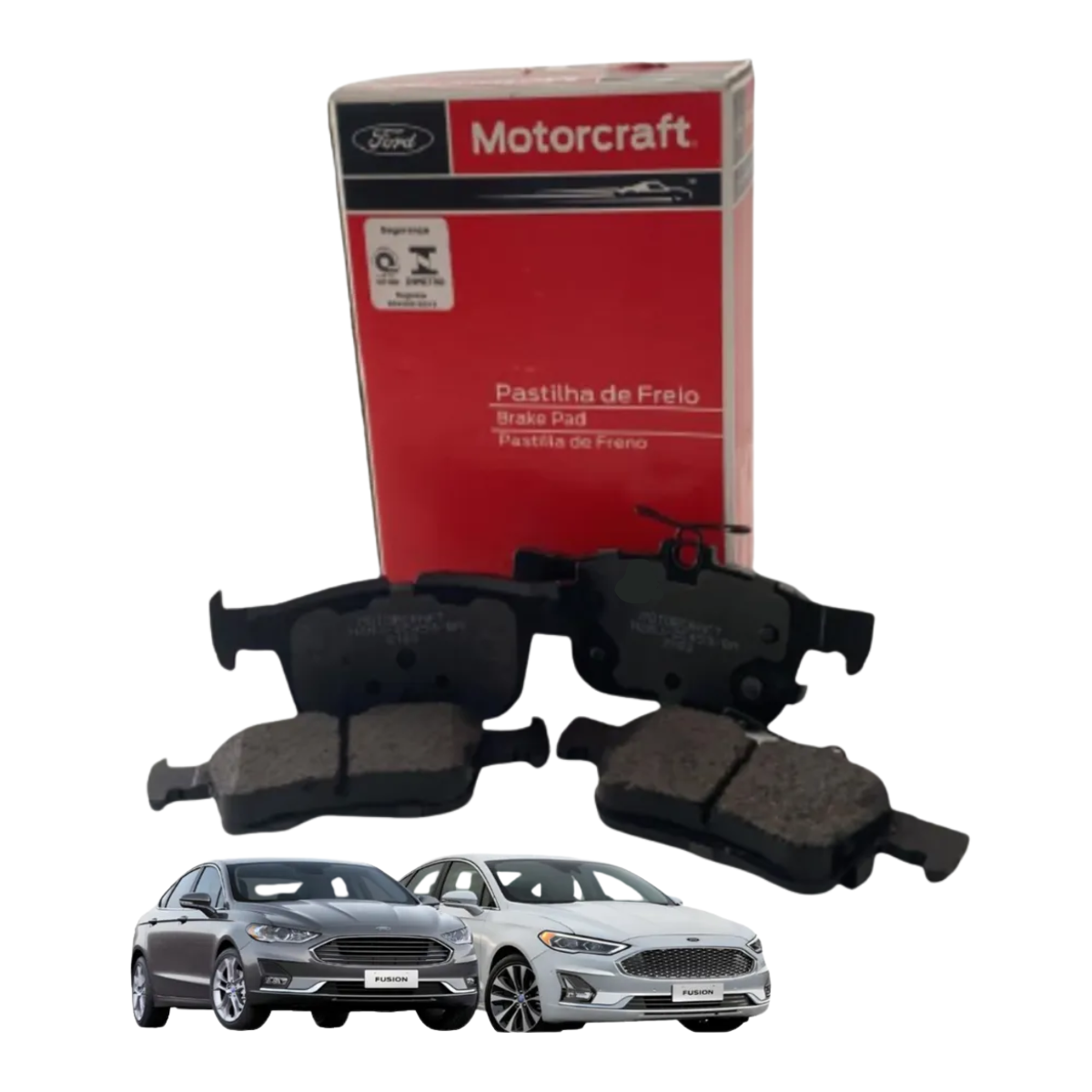 Jogo Pastilhas Do Freio Traseiro Do Fusion De 2013 A 2018