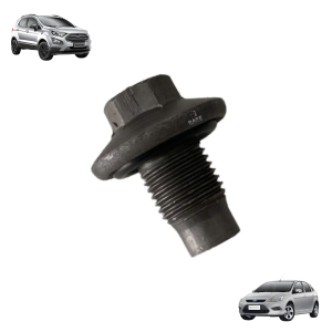 Bujão Drenagem Do Carter Com Anel Vedador Ecosport E Focus