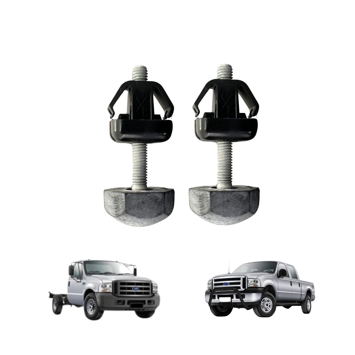 PAR BATENTE DO CAPUZ DO MOTOR DA F350 / F4000