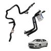 Kit Mangueira Entrada E Saída Aquecedor Fusion 2.0l