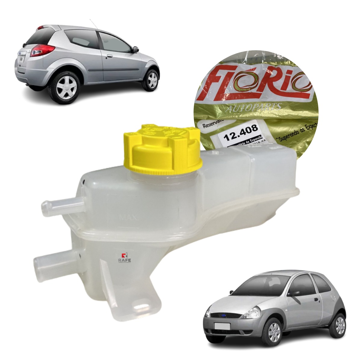 Reservatório Expansão/água Radiador C/tampa Ford Ka 97 A 13