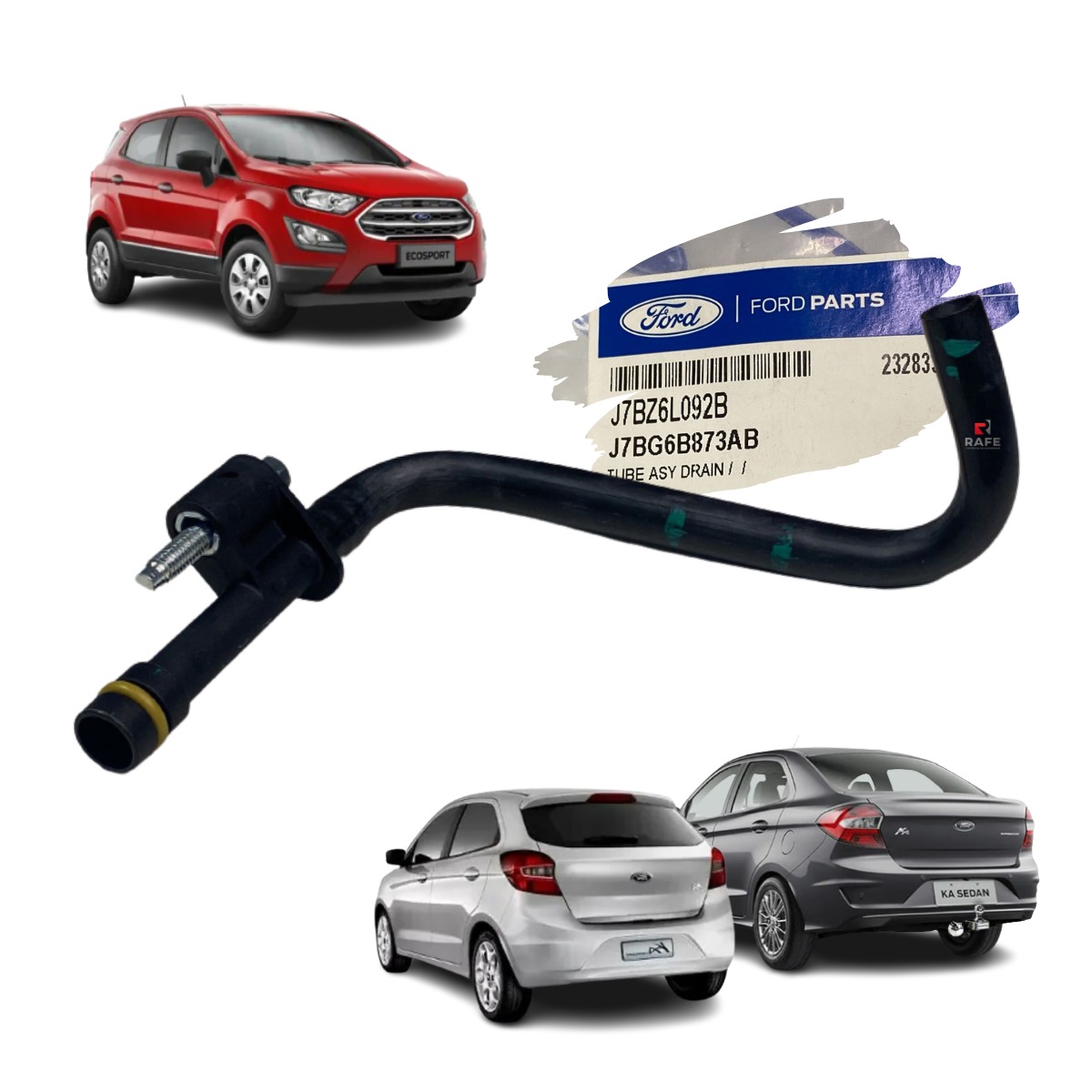 Tubo Separador Dreno Óleo Ka E Ecosport 1.5 Transm. Manual