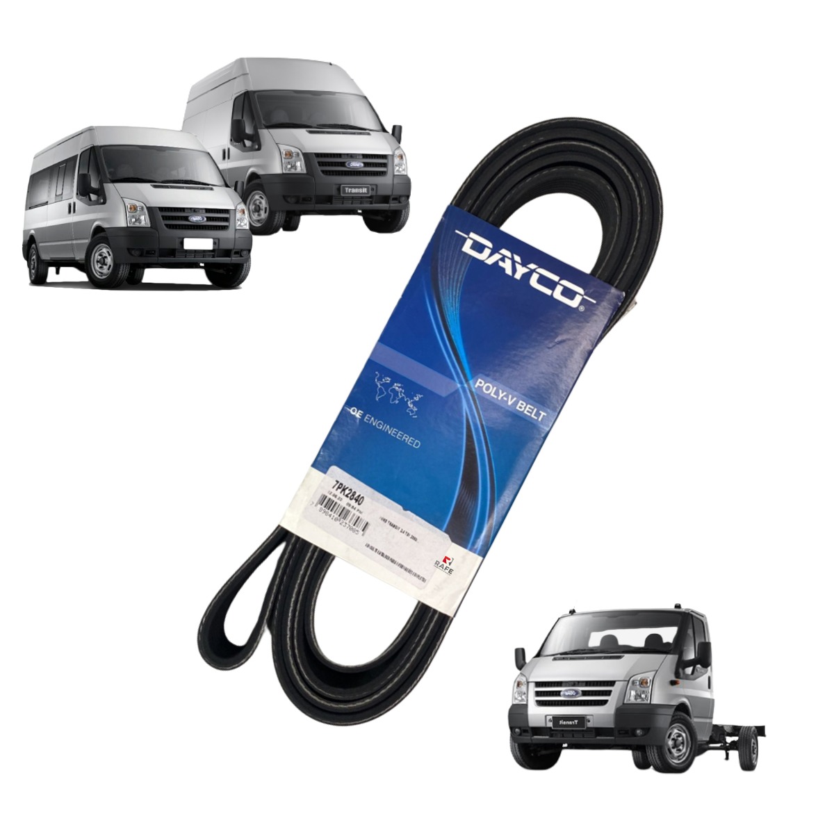 Correia Motor Transit 2.4l (c/ Ar) 2008 A 2011 – 7pk2840