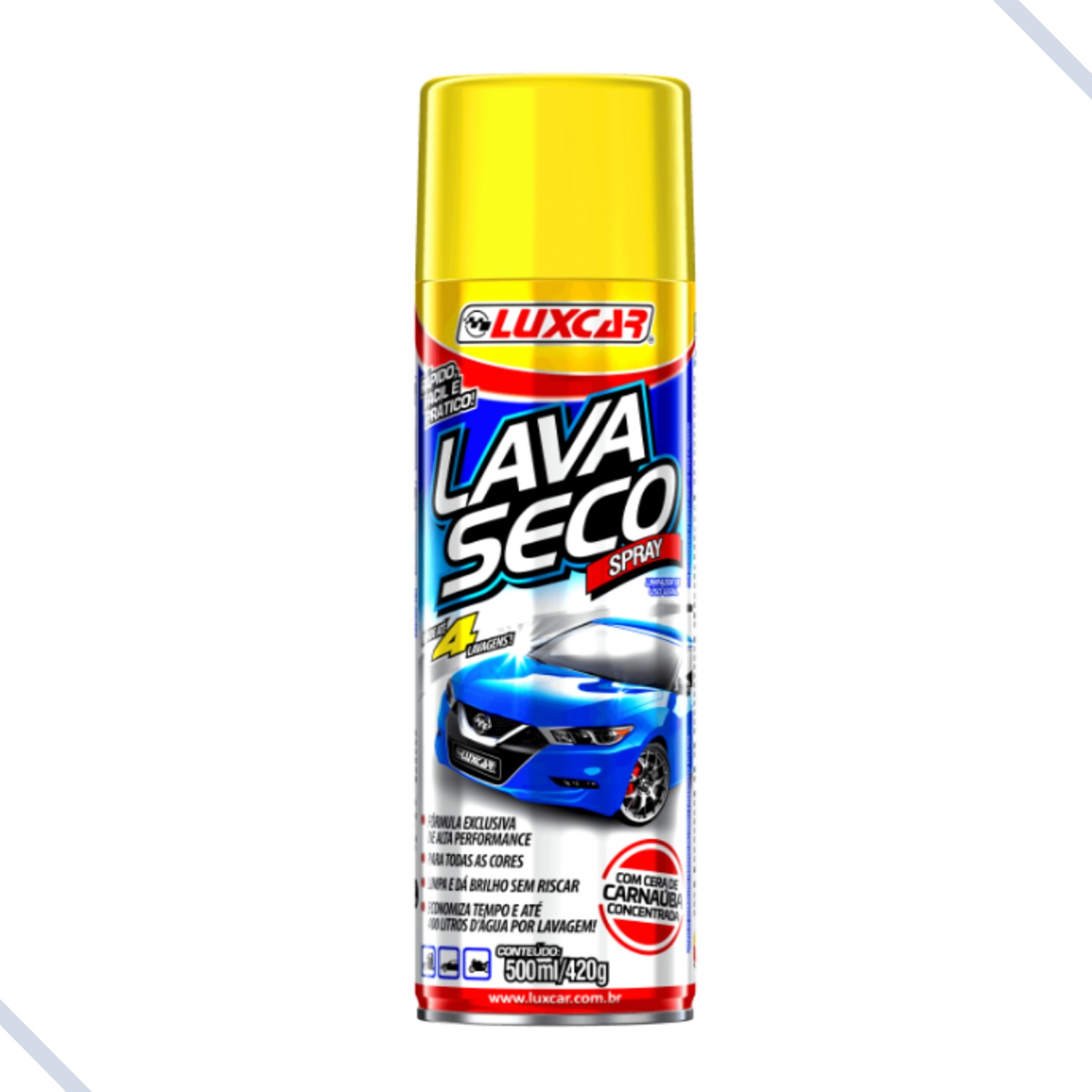 LAVA SECO SPRAY LUXCAR 500 ml