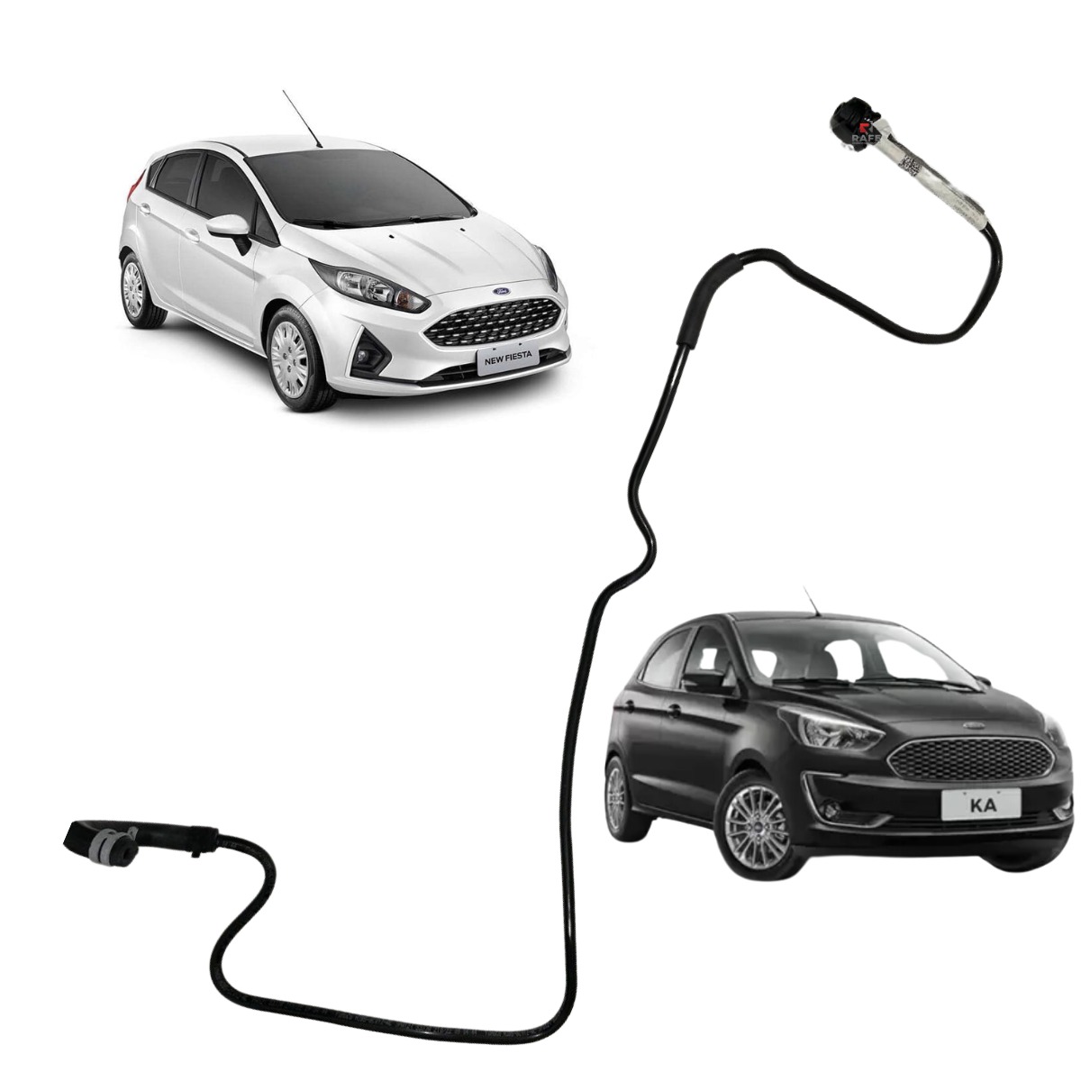 MANGUEIRA RESERVATÓRIO AO MOTOR FORD KA E NEW FIESTA SIGMA