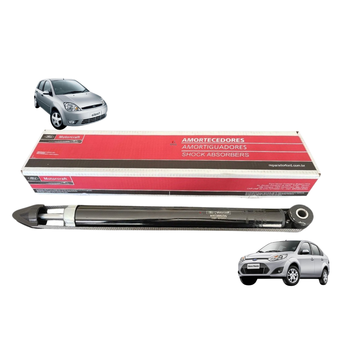 AMORTECEDOR TRASEIRO   BJ3T18045DA