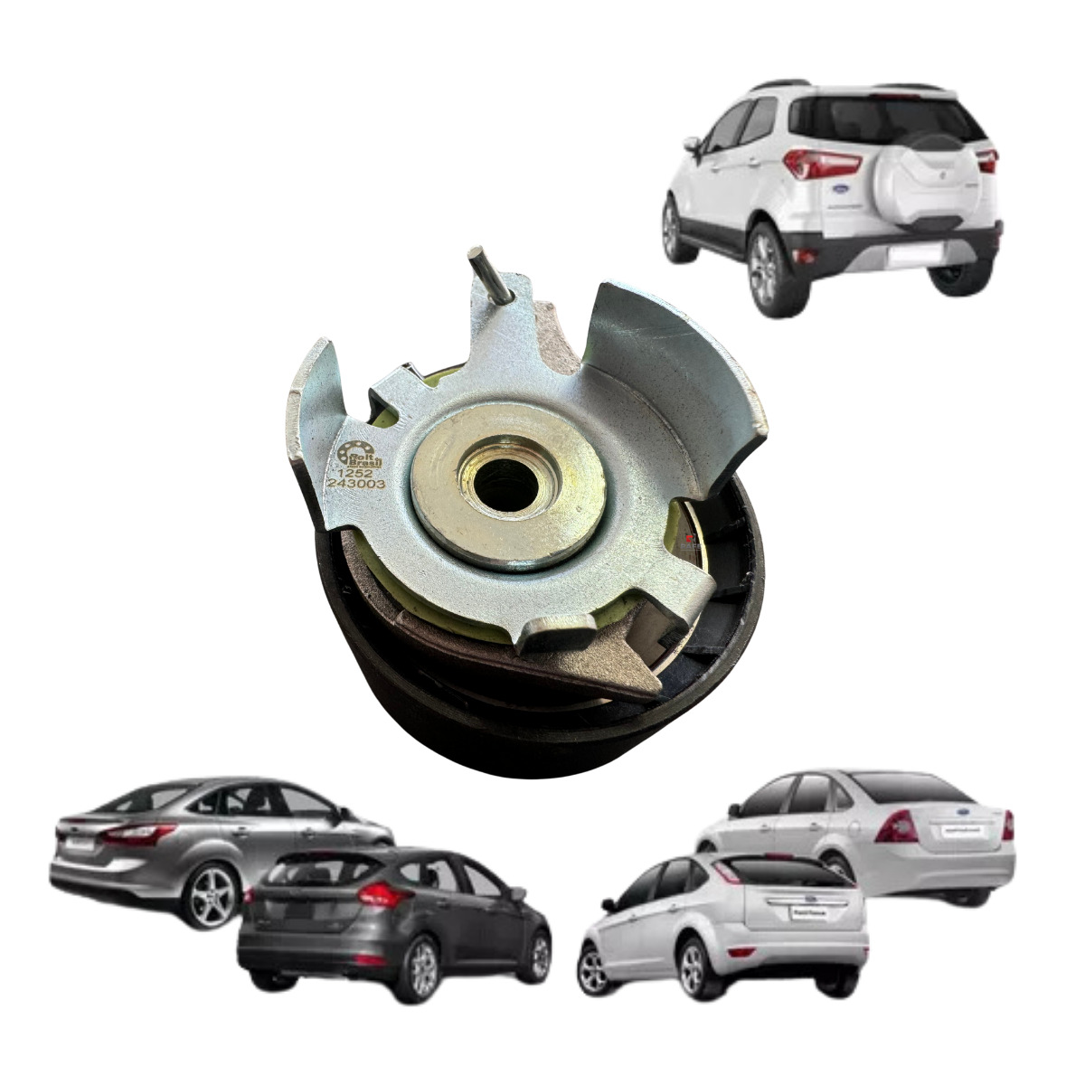 Polia Tensora Correia Distribuição Ecosport E Focus – Sigma BE8Z6K254AR