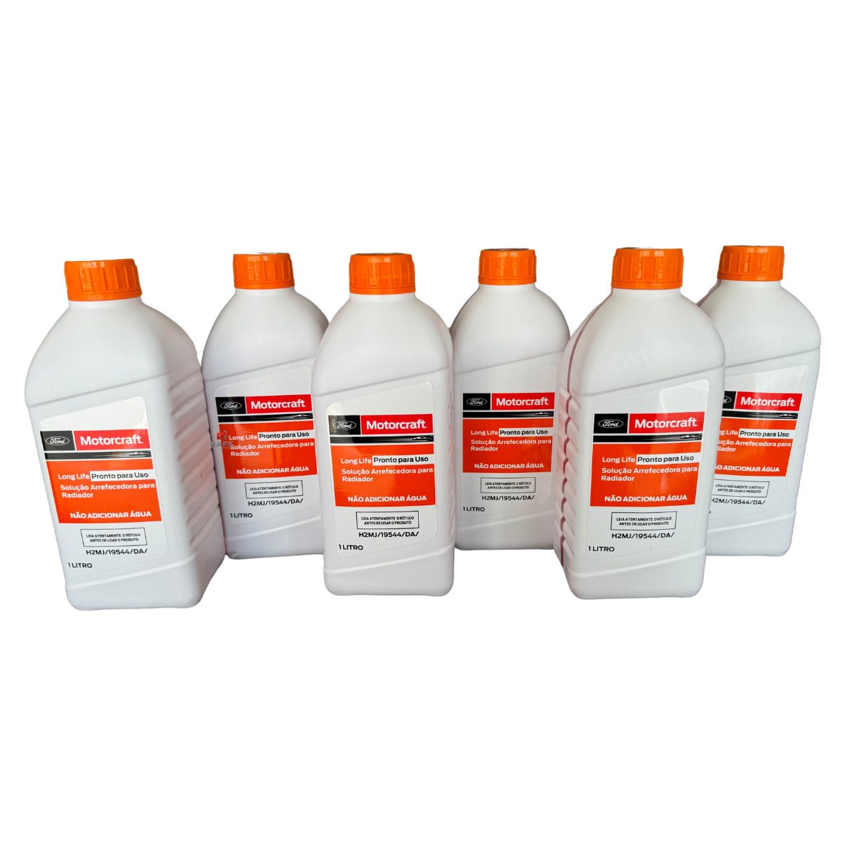 Kit 6 Litros Aditivo Radiador (long Life) Pronto Para Uso Veículos Ford