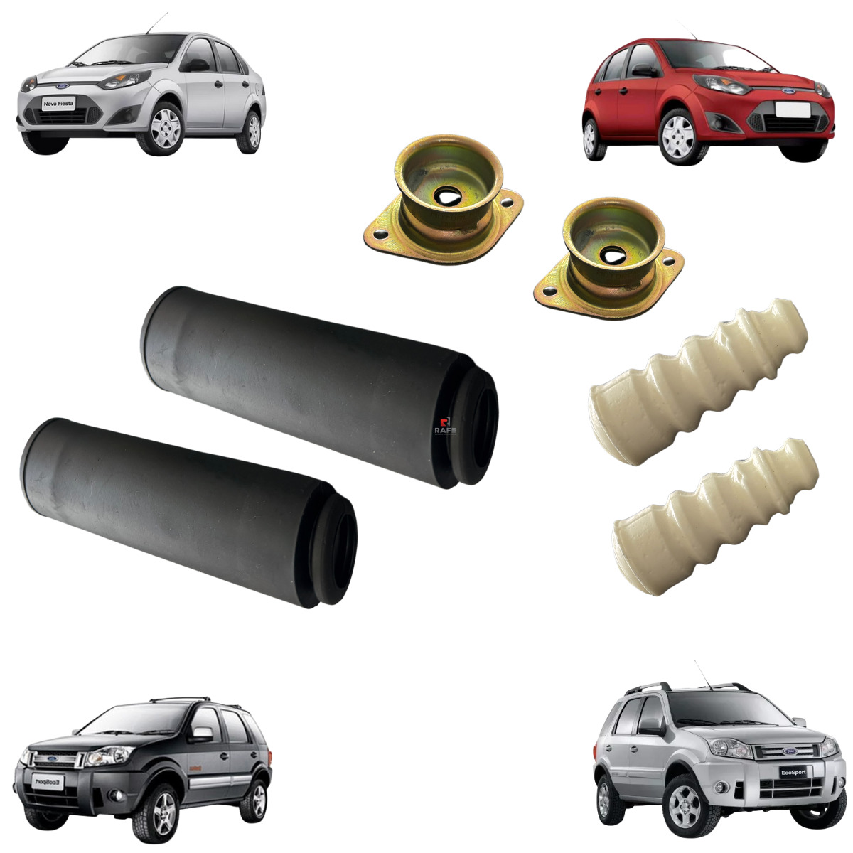 Par do Kit Da Suspensão Traseira Ecosport e Fiesta Rocam Original