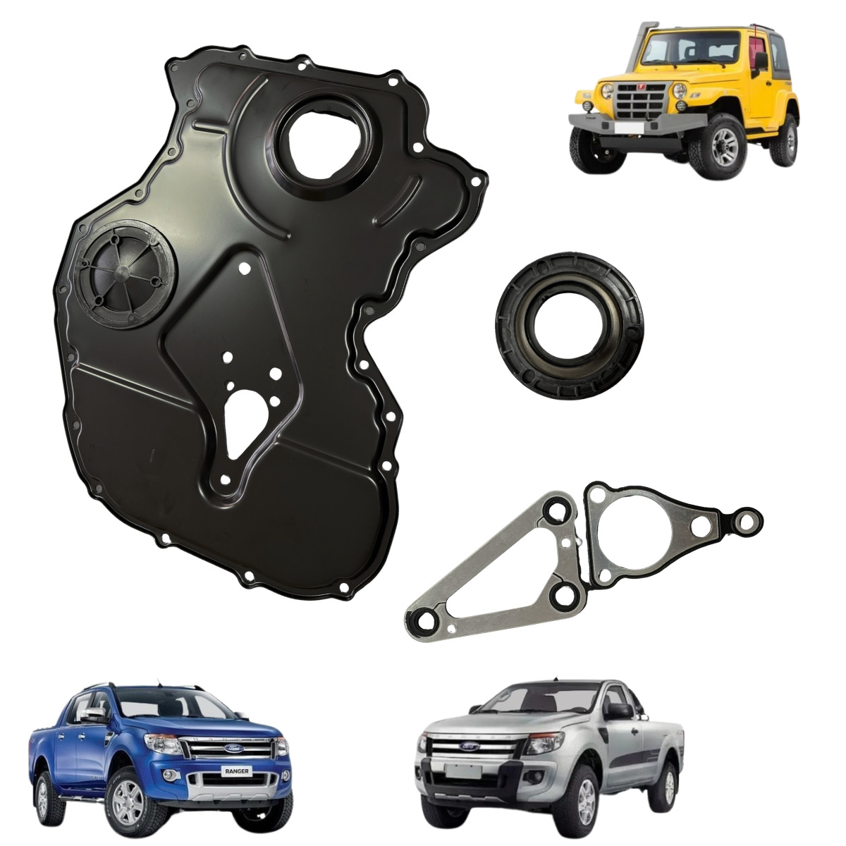 Kit Tampa Frontal Retentor Junta Ford Ranger 3.2l E Troller T4