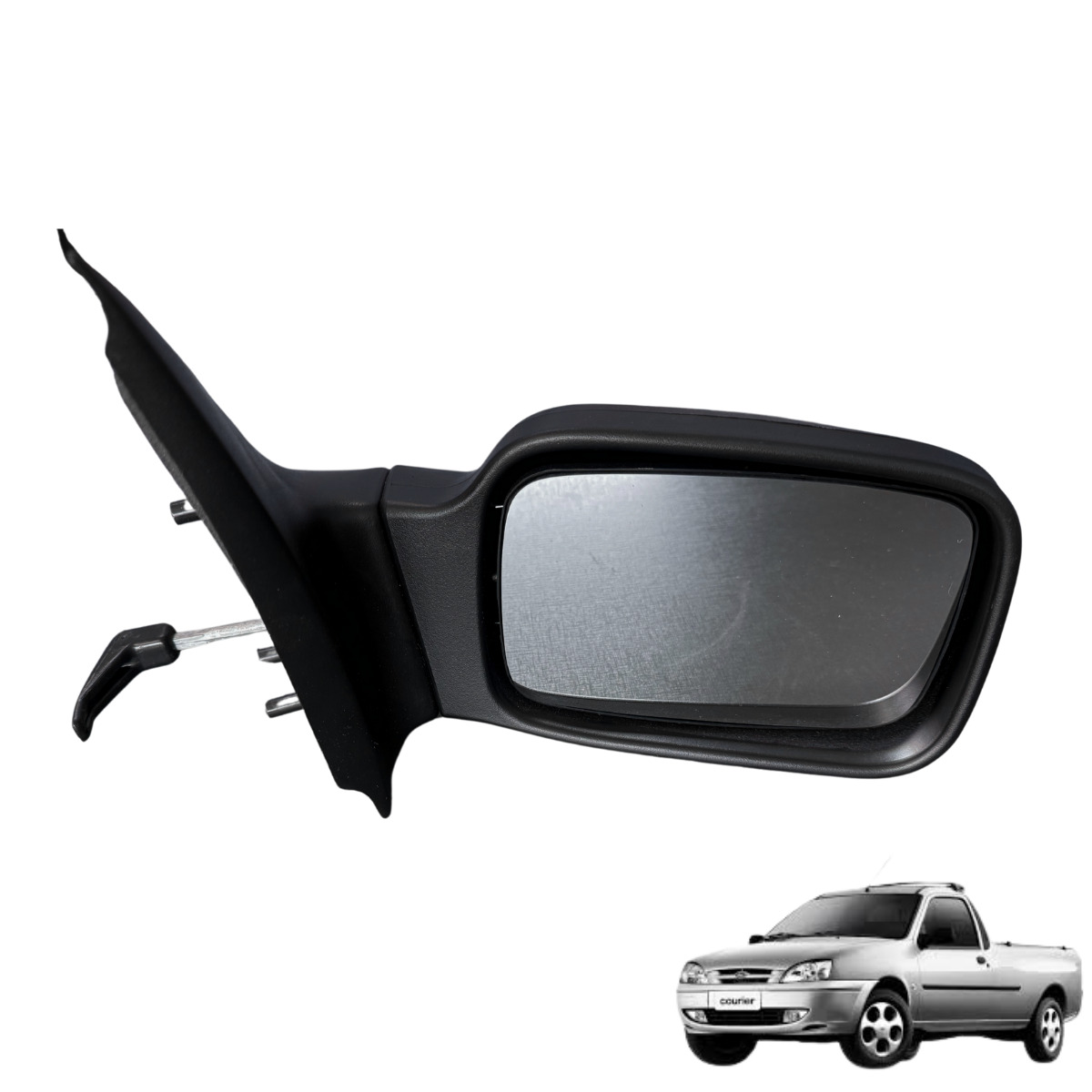 ESPELHO RETROVISOR LADO DIREITO DO COURIER 1998 A 2013