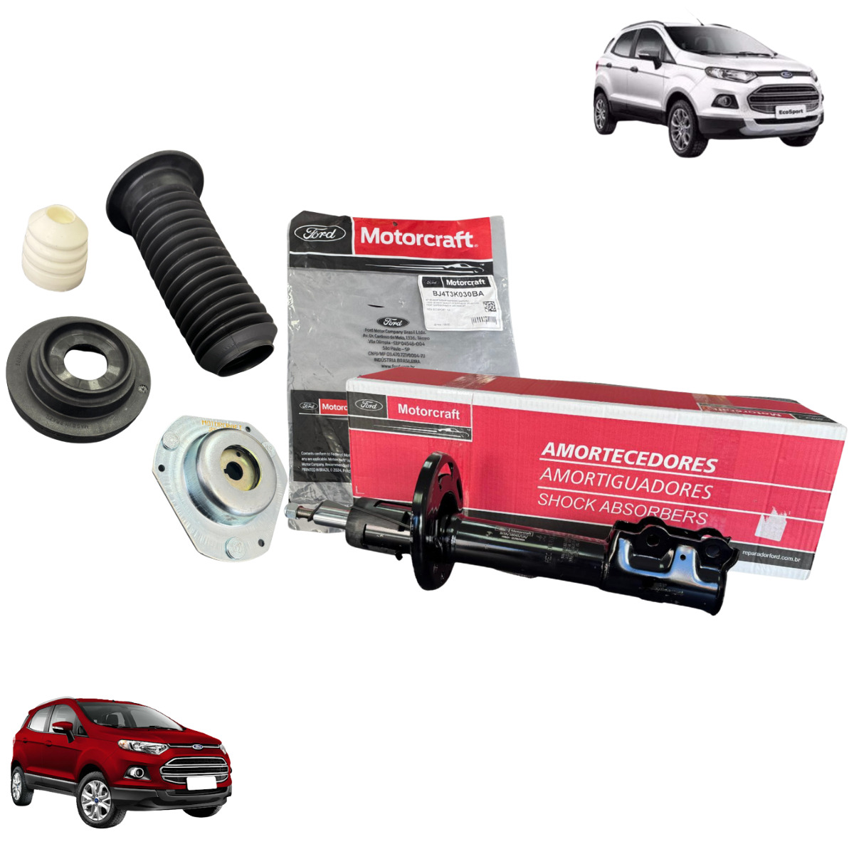 Kit da Suspensão Dianteira Lado Esquerdo da Ecosport 2013 A 2021 Original