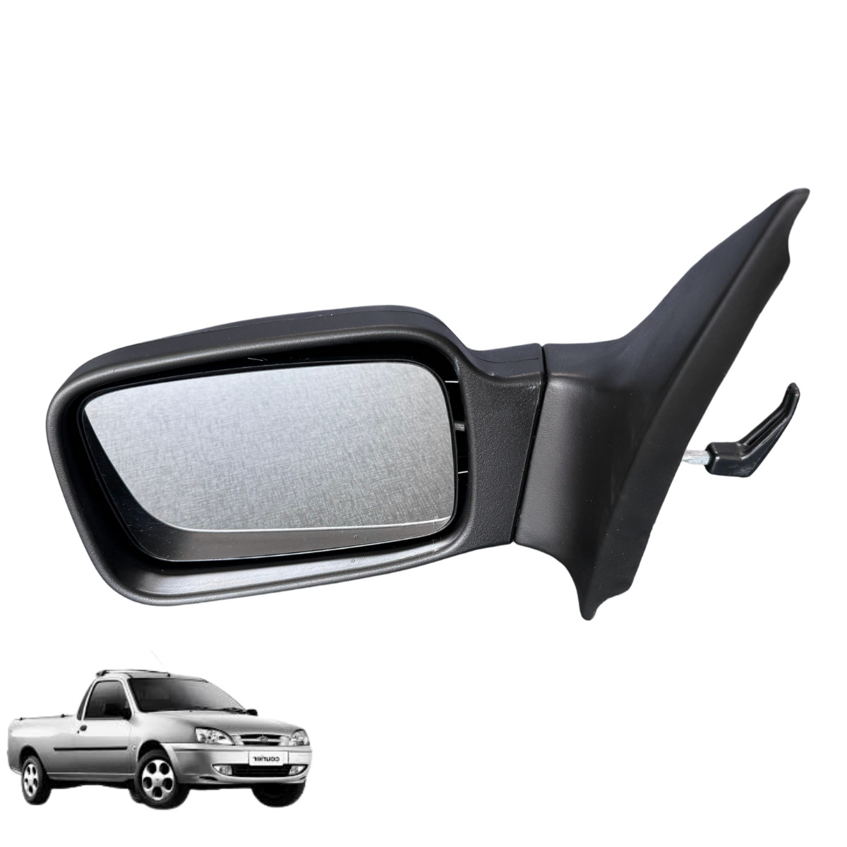ESPELHO RETROVISOR LADO ESQUERDO DO COURIER 1998 A 2013