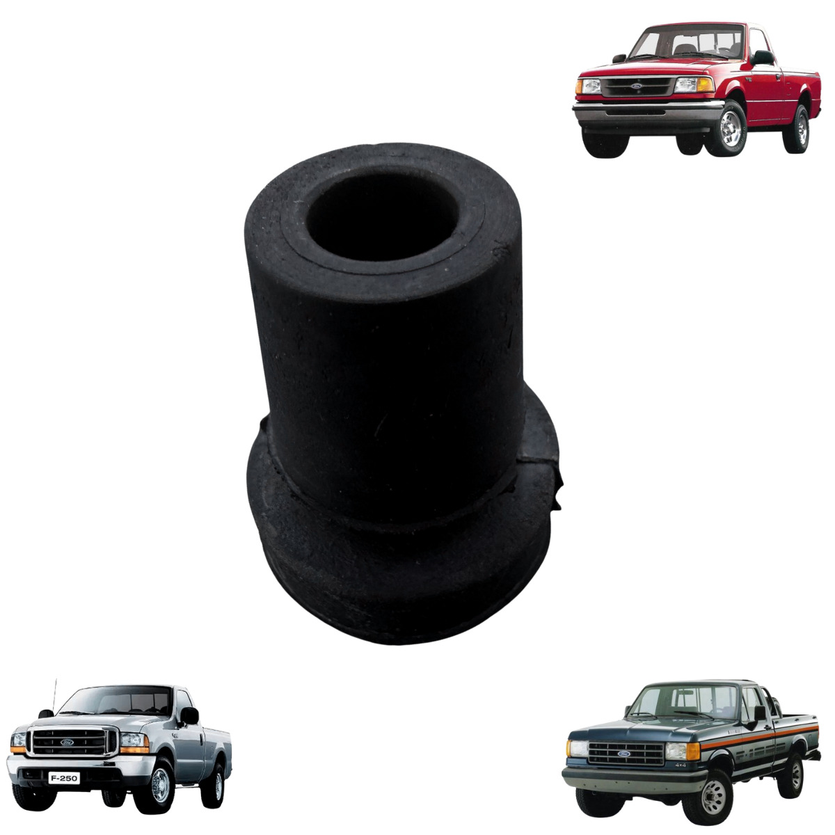 BUCHA SUPERIOR DO AMORTECEDOR DIANTEIRO F1000 F250 E RANGER – ORIGINAL