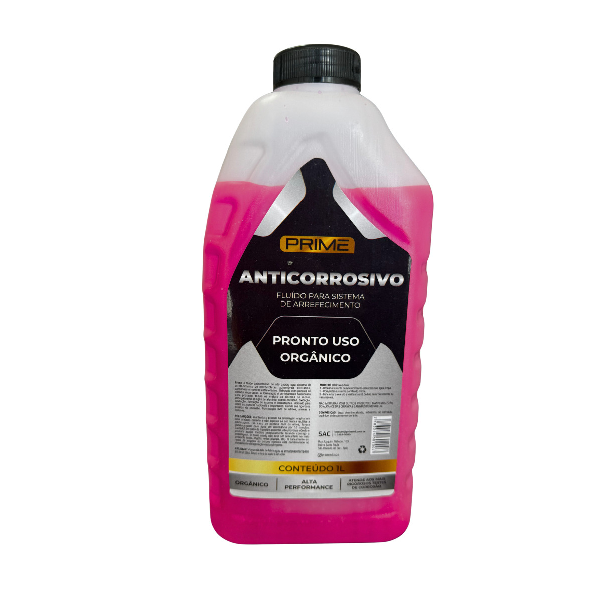 ADITIVO ROSA RADIADOR (PRIME) PRONTO USO ORGÂNICO VEÍCULOS