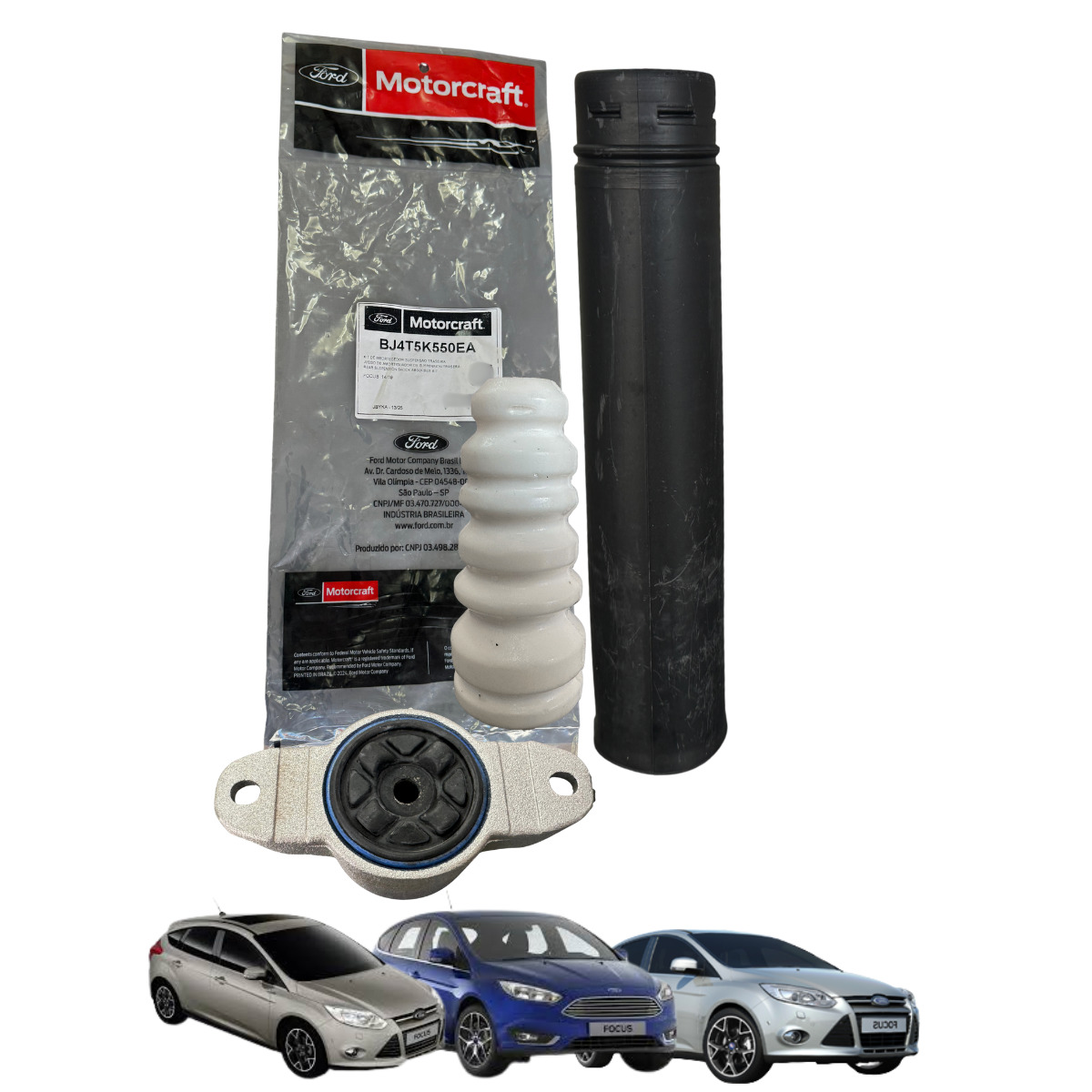 KIT BATENTE DO AMORTECEDOR TRASEIRO DO FOCUS 2014 A 2019 (MOTORCRAFT)