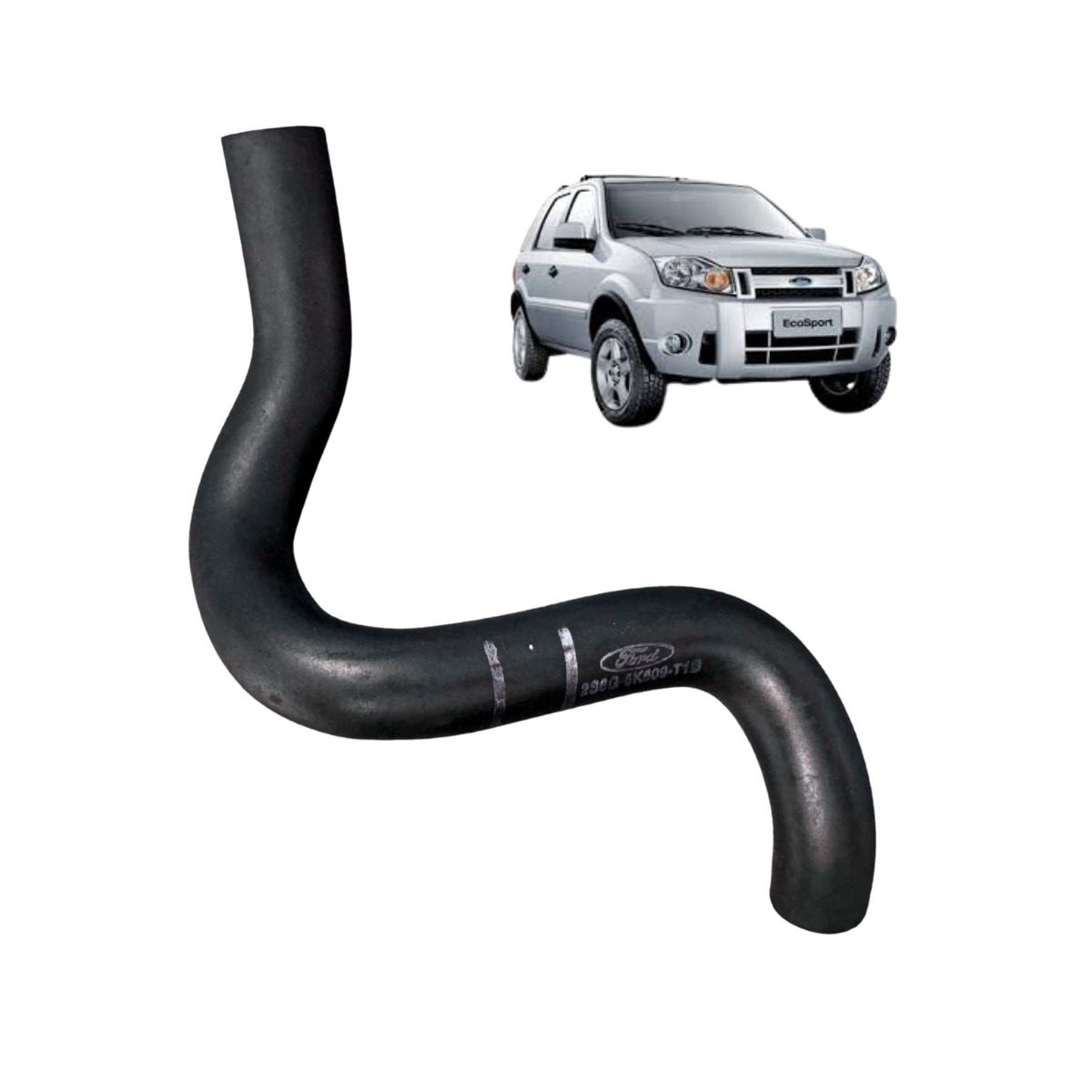 Mangueira Respiro Fiesta e Ecosport Motor Zetec Rocam 1.6l