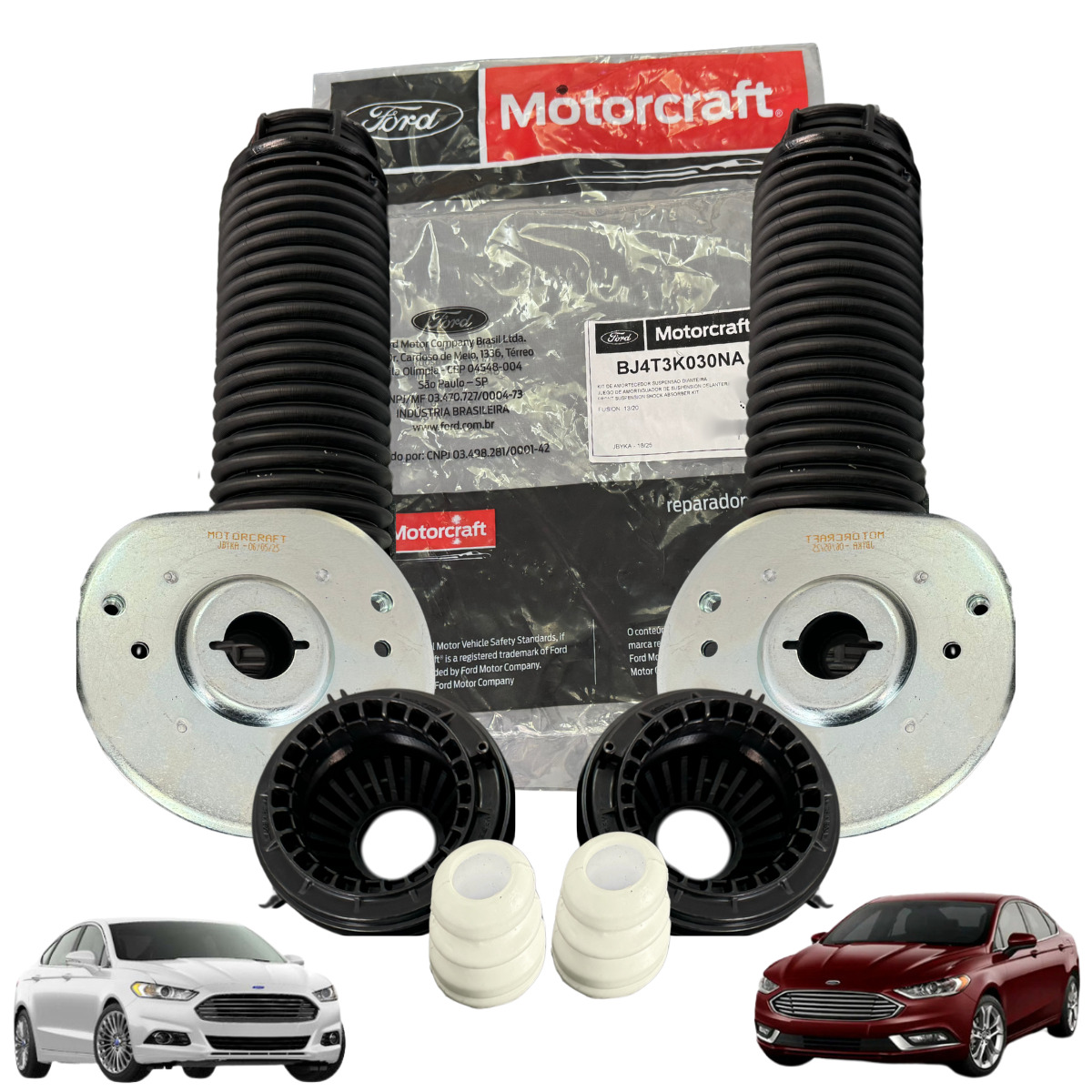 PAR KIT BATENTE DA SUSPENSÃO DIANTEIRA DO FUSION – MOTORCRAFT