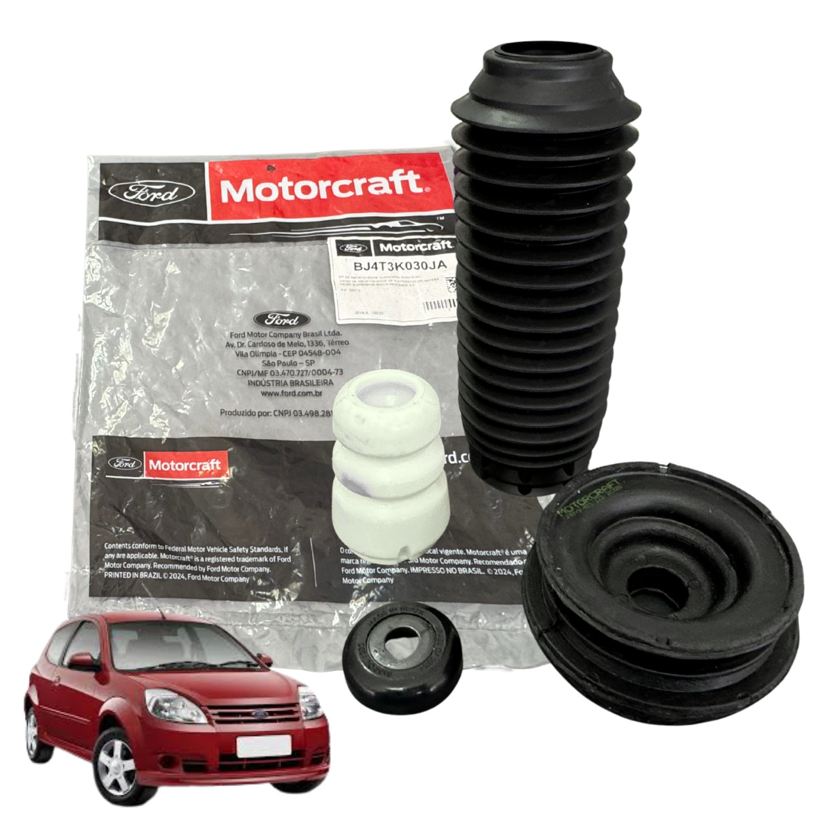 KIT BATENTE DA SUSPENSÃO DIANTEIRA DO FORD KA – MOTORCRAFT