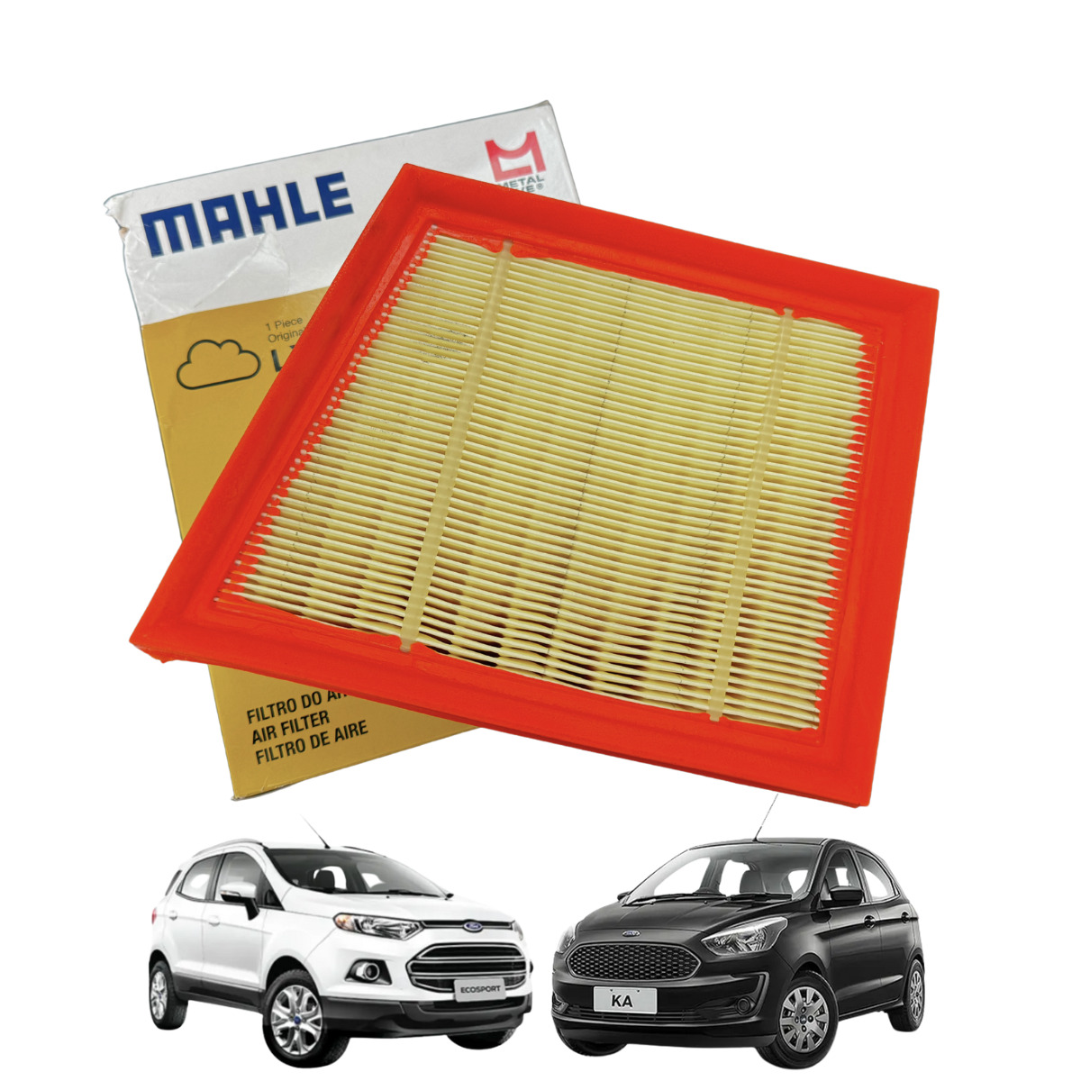 Filtro Ar Motor Ford Ka e Ecosport – Mahle