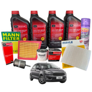 Kit Filtros + Óleo Motorcraft 5w20 Ford Ka 1.0 1.5 2014 A 2021