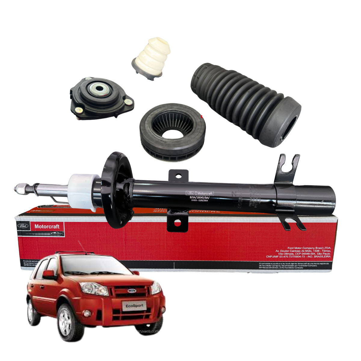 JOGO DA SUSPENSÃO DIANTEIRA DA ECOSPORT 2003 A 2012 – MOTORCRAFT