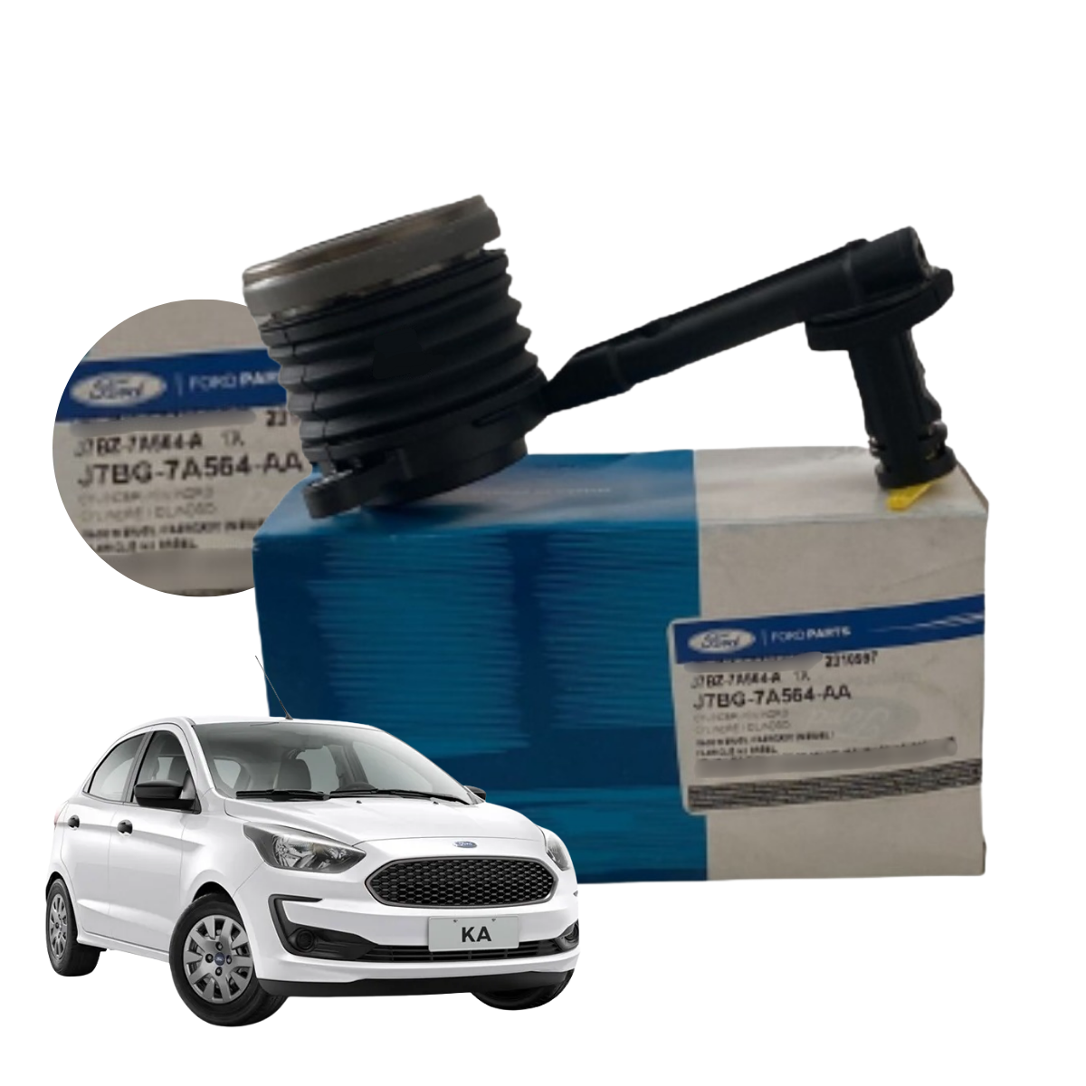 CILINDRO DO ATUADOR DA EMBREAGEM DO FORD KA