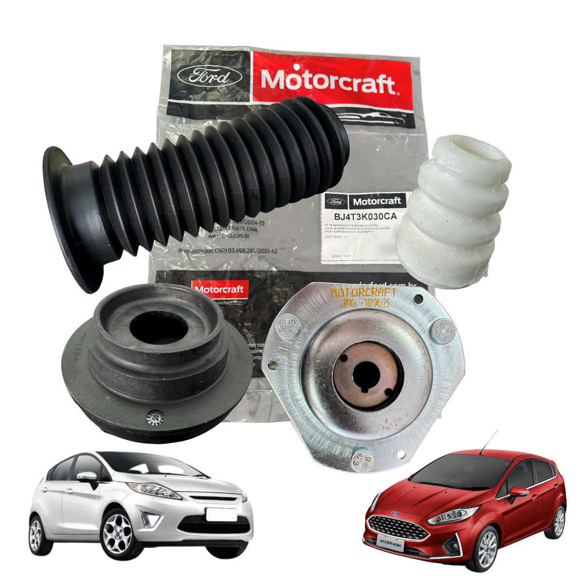 KIT BATENTE DA SUSPENSÃO DIANTEIRA NEW FIESTA 2011 A 2019 – MOTORCRAFT