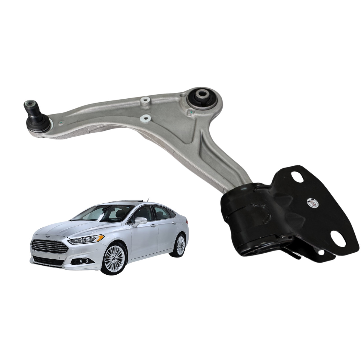 Bandeja Balança Fusion 2013 Á 2018 C/ Pivô E Bucha Lado Direito