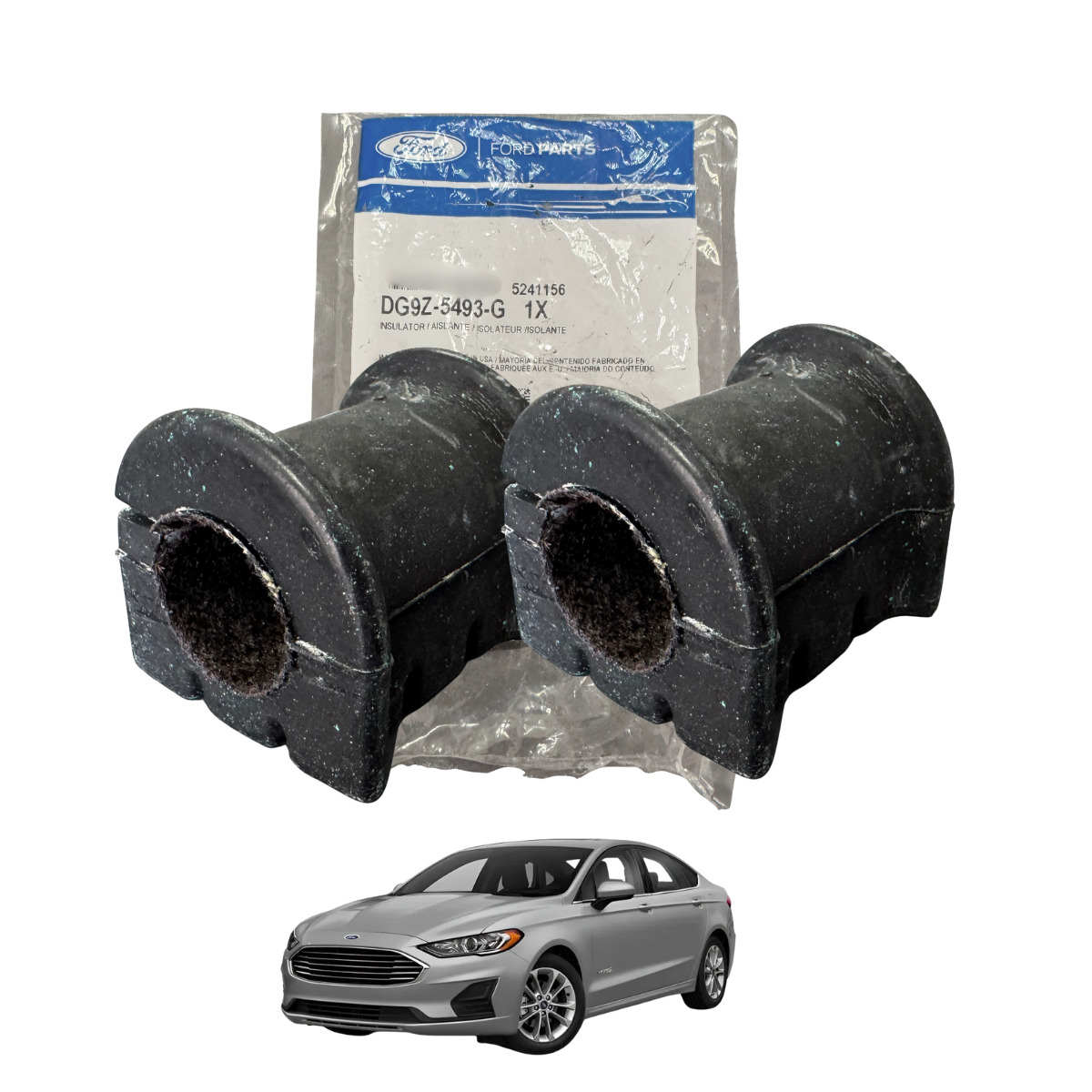 Par Bucha Estabilizadora Traseira Ford Fusion 2.0L 2013 A 2018