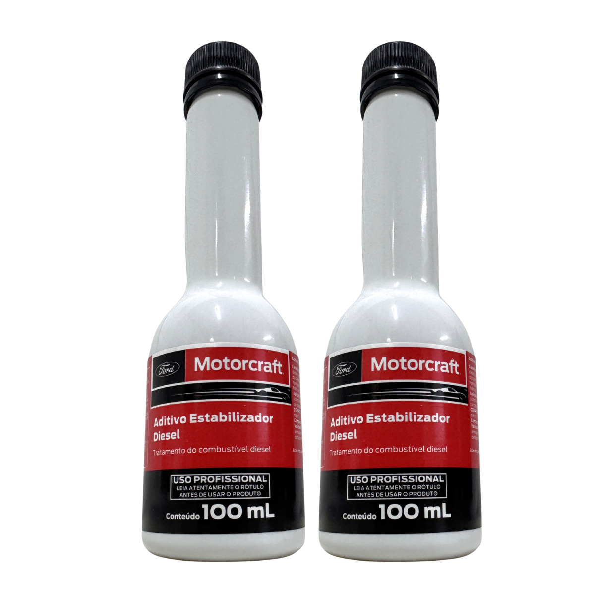 Par Aditivo Estabilizador Diesel Ranger, Transit e Troller Motorcraft 200 ml