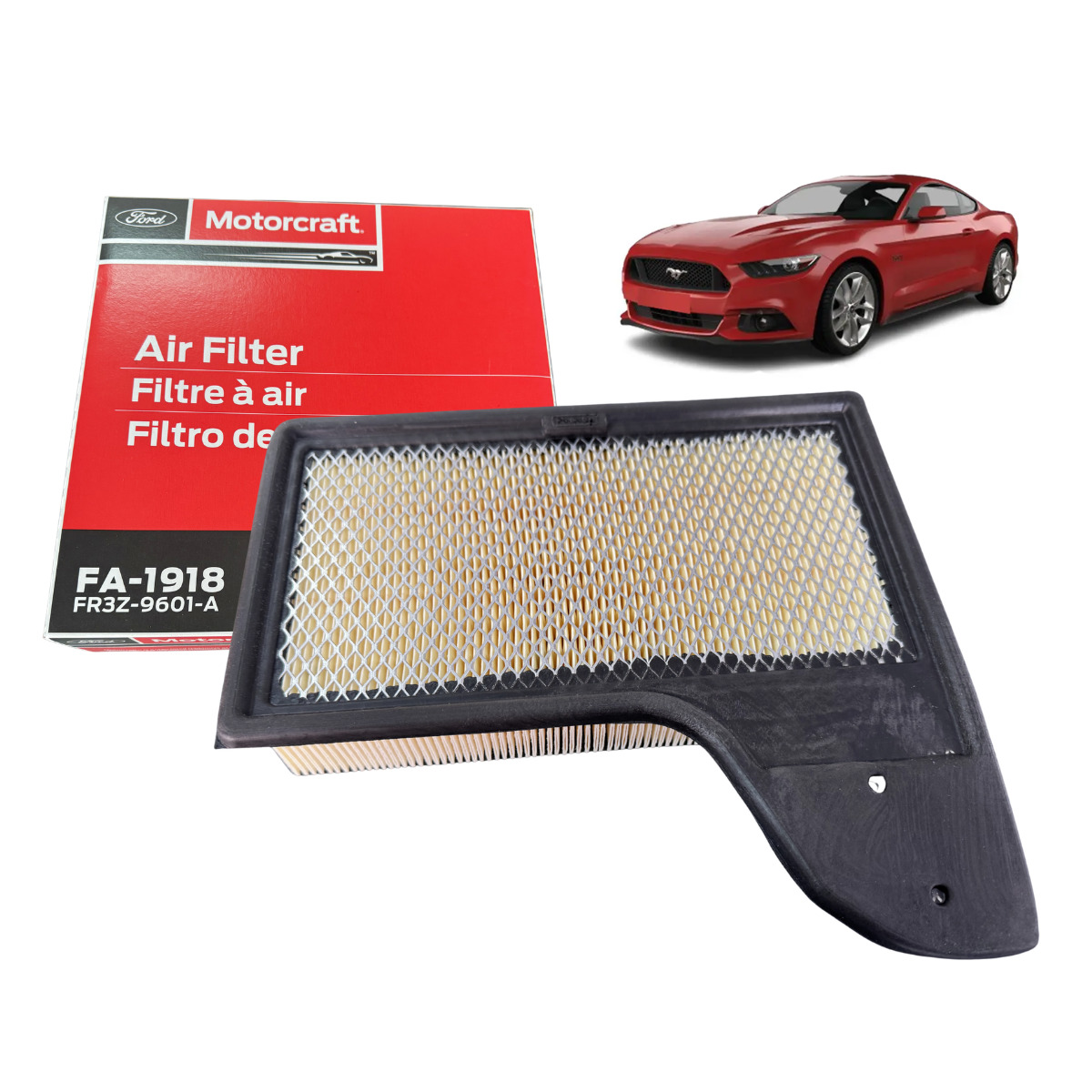 Filtro De Ar Motor Ford Mustang 5.0 V8 2017 A 2020 GASOLINA – FR3Z9601A