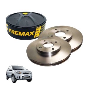 JOGO DE DISCO DO FREIO DIANTEIRO VENTILADO  DA ECOSPORT - FREMAX